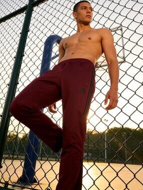 Adidas Tiro Track Pants - Maroon / Black - Size Small